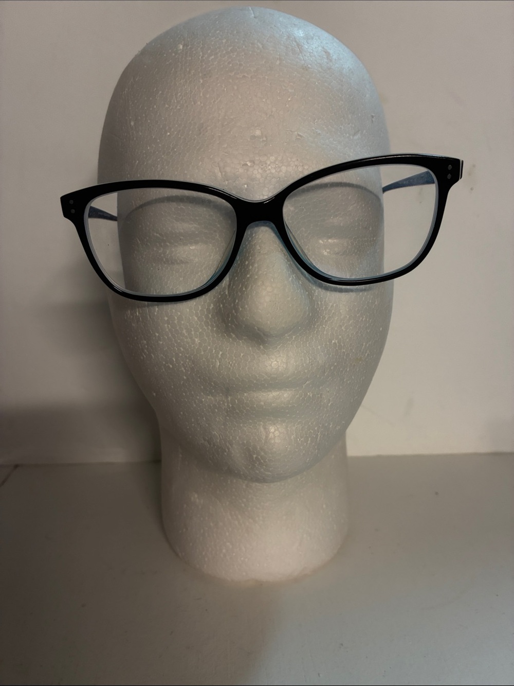 Project Runway PR 1102 Color 172 Black Blue Rectangular Eyeglass Frames
